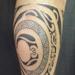 Tattoos - Polynesian on leg side 2 - 53347